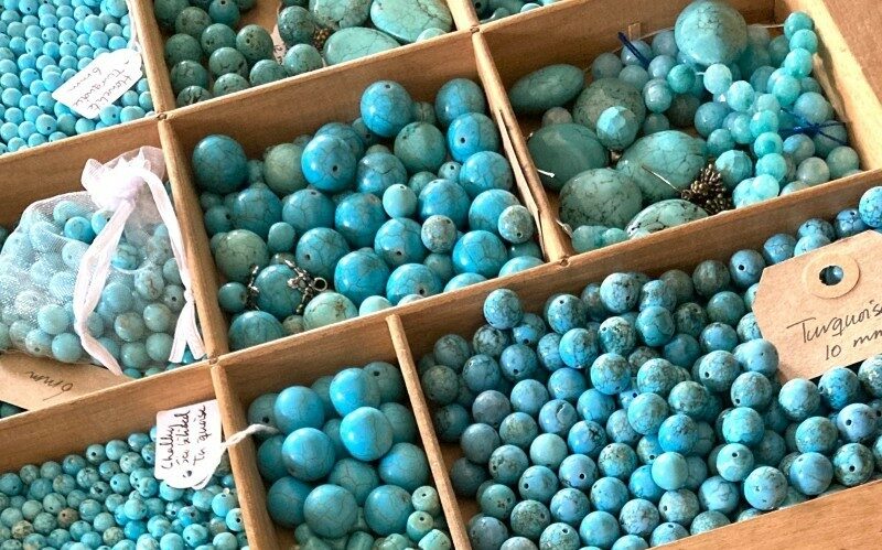 kralen turquoise blog