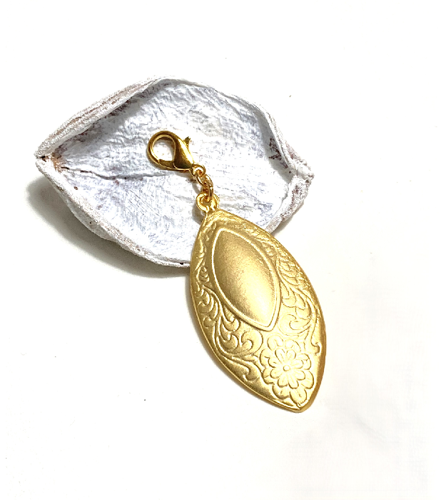 Mat vergulde boho hanger