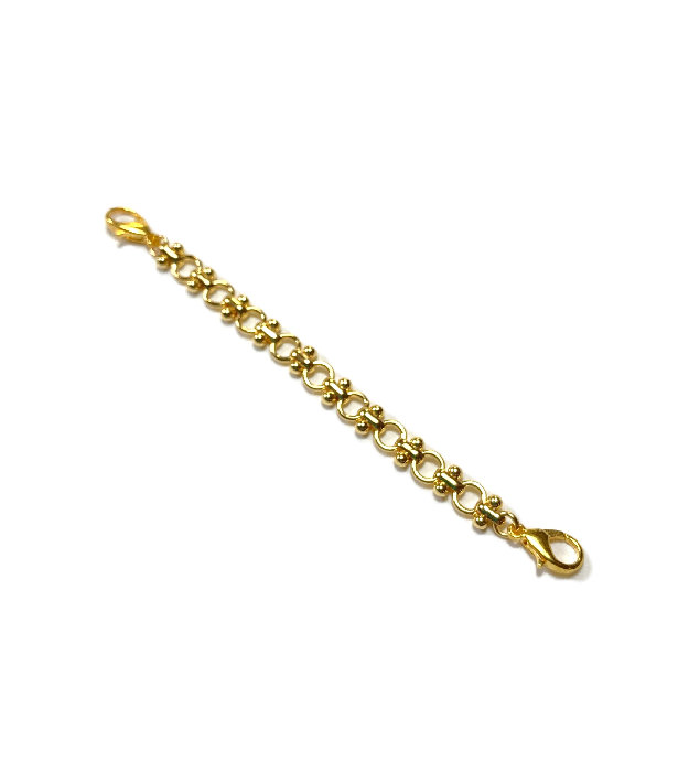 Vergulde Ketting Verlenger of Connector 12cm x 8mm