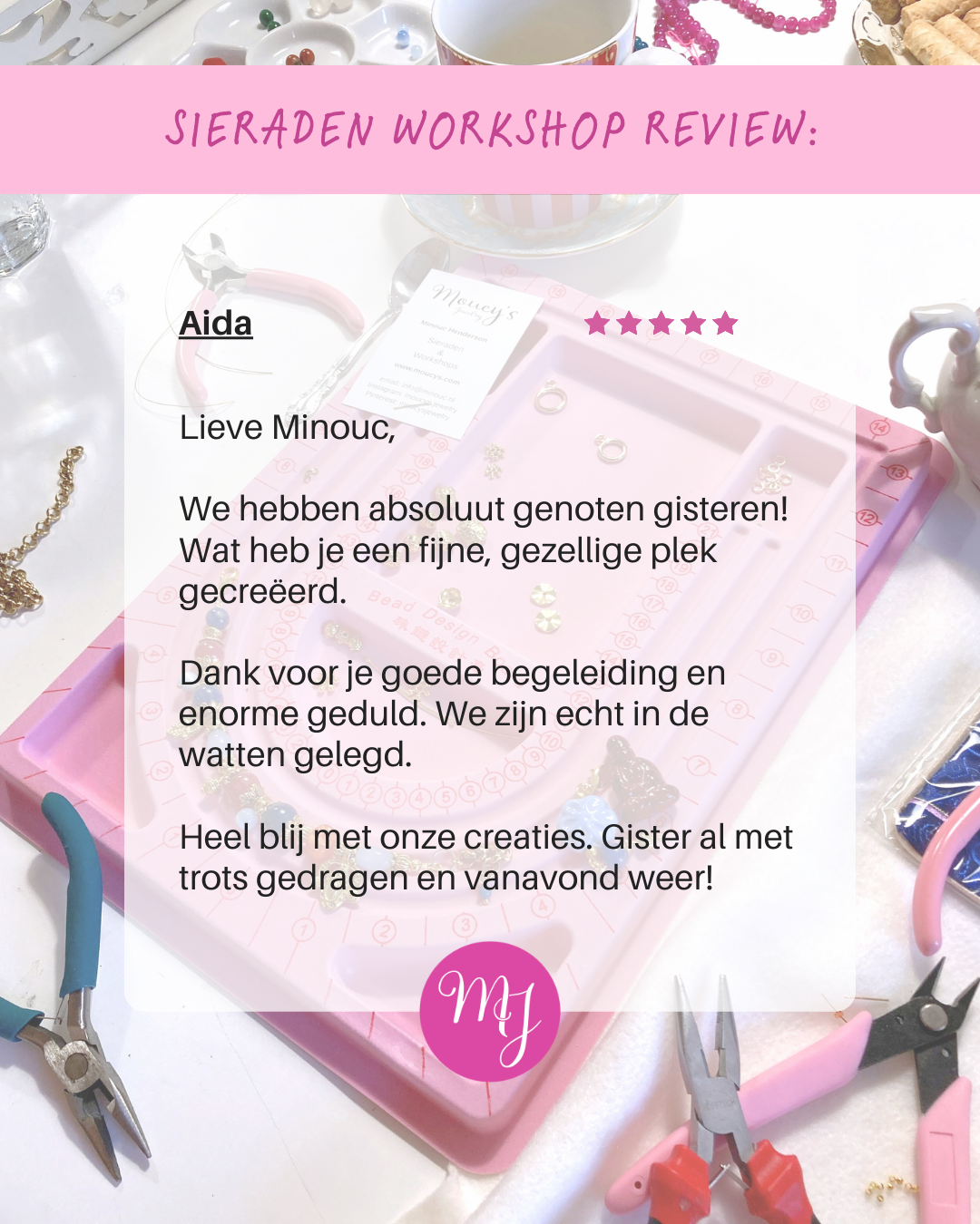 sieraden workshop Amsterdam Reviews
